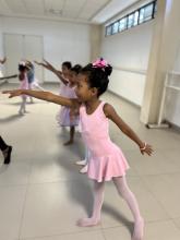 Aula de balé infantil e juvenil no Compaz Eduardo Campos