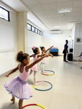 Aula de balé infantil e juvenil no Compaz Eduardo Campos