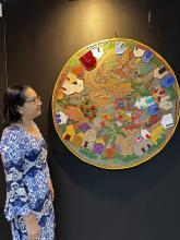 Exposição Gira Mundo no Compaz Ariano Suassuna