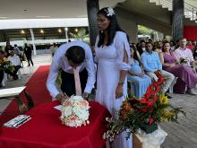 Casamento coletivo no Compaz Ariano Suassuna