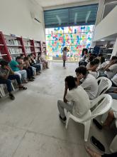 FESTA DO DIA DAS CRIANÇAS NA BIBLIOTECA POPULAR DE CASA AMARELA