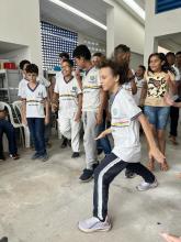 FESTA DO DIA DAS CRIANÇAS NA BIBLIOTECA POPULAR DE CASA AMARELA