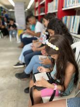 FESTA DO DIA DAS CRIANÇAS NA BIBLIOTECA POPULAR DE CASA AMARELA