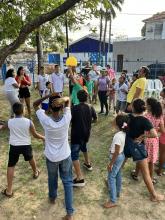 FESTA DO DIA DAS CRIANÇAS NA BIBLIOTECA POPULAR DE AFOGADOS