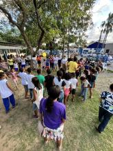 FESTA DO DIA DAS CRIANÇAS NA BIBLIOTECA POPULAR DE AFOGADOS