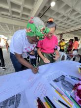 EVENTO OUTUBRO ROSA NO COMPAZ PAULO FREIRE