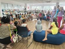 COLÔNIA DE FÉRIAS DA REDE DE BIBLIOTECAS PELA PAZ NAS SEIS UNIDADES DOS COMPAZ (07 a 10/01)