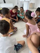 COLÔNIA DE FÉRIAS DA REDE DE BIBLIOTECAS PELA PAZ NAS SEIS UNIDADES DOS COMPAZ (07 a 10/01)