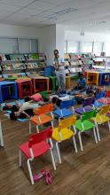 COLÔNIA DE FÉRIAS DA REDE DE BIBLIOTECAS PELA PAZ NAS SEIS UNIDADES DOS COMPAZ (07 a 10/01)